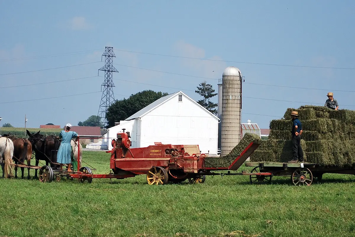 Amish Farm in Lancaster County PA
