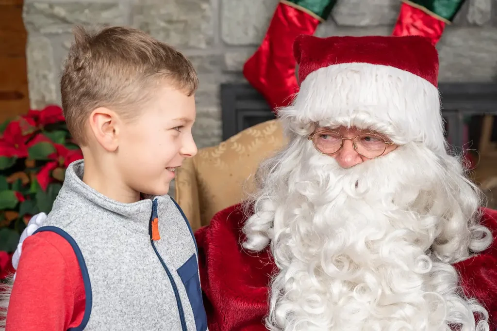 Breakfast with Santa at Plain & Fancy Farm