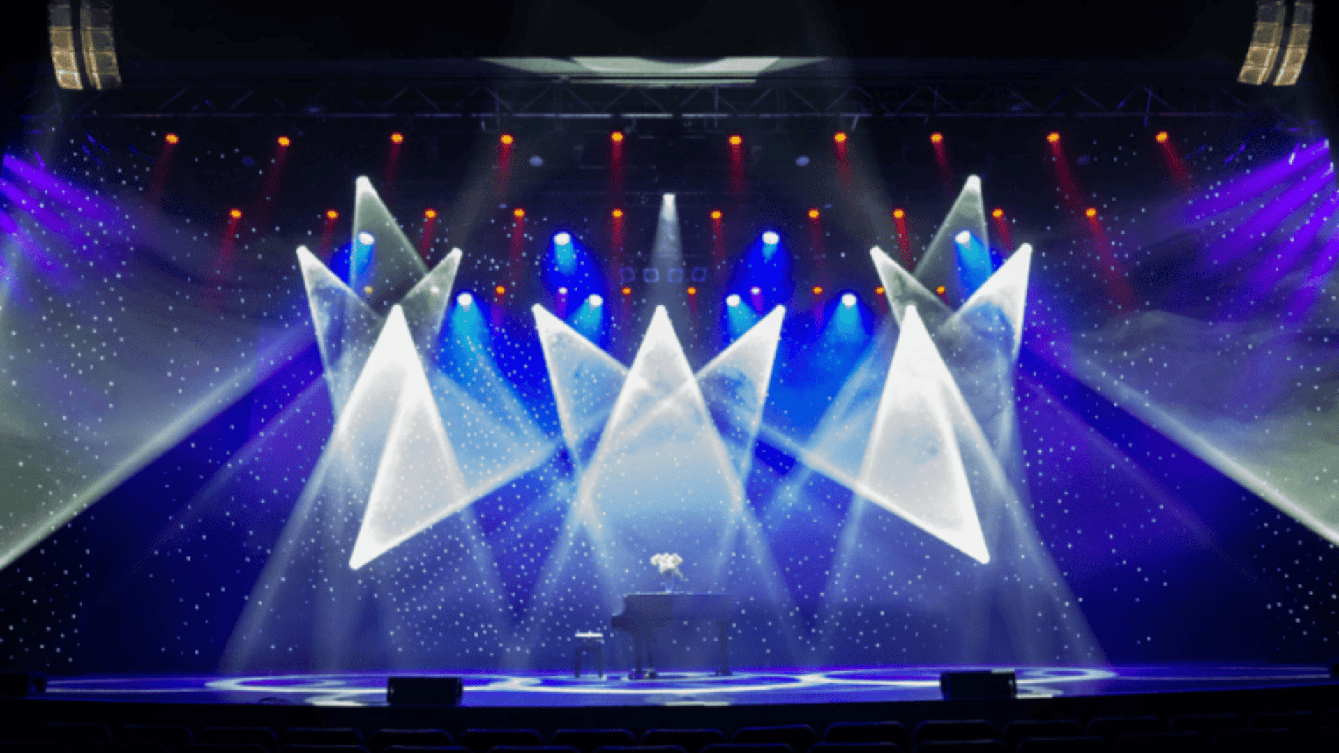 The stage at American Music Theatre in Lancaster County PA