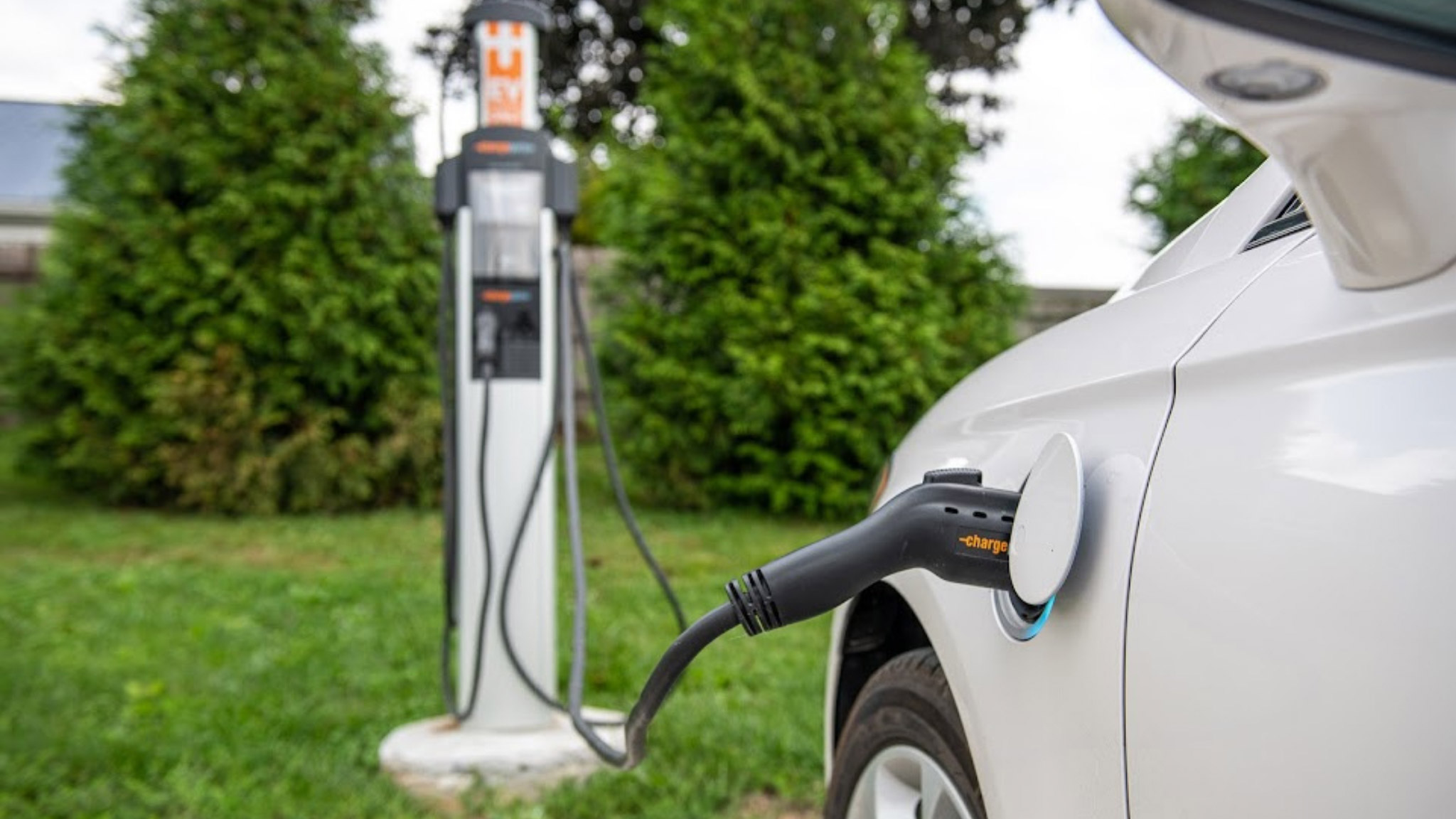 Electric Vehicle Chargers at Plain & Fancy Farm in Lancaster County